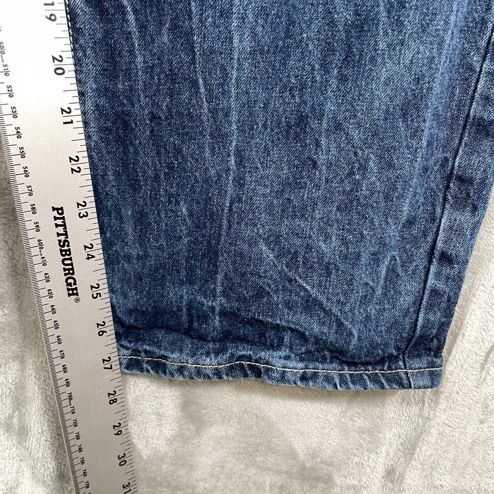 NINTH HALL AMBUSH Jeans Mens 40x27 Dragon Embroidered Baggy Wide Leg VTG Y2K - Picture 7 of 8
